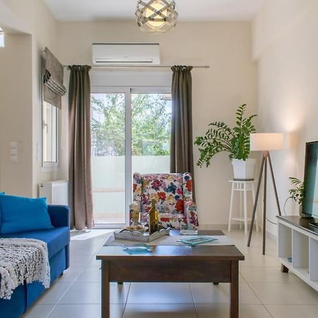 Blue Iris: Stylish Apartment Just 10 Minutes Walk From Old Town Chania Hanya Dış mekan fotoğraf