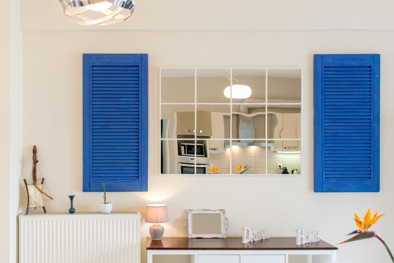 Blue Iris: Stylish Apartment Just 10 Minutes Walk From Old Town Chania Hanya Dış mekan fotoğraf